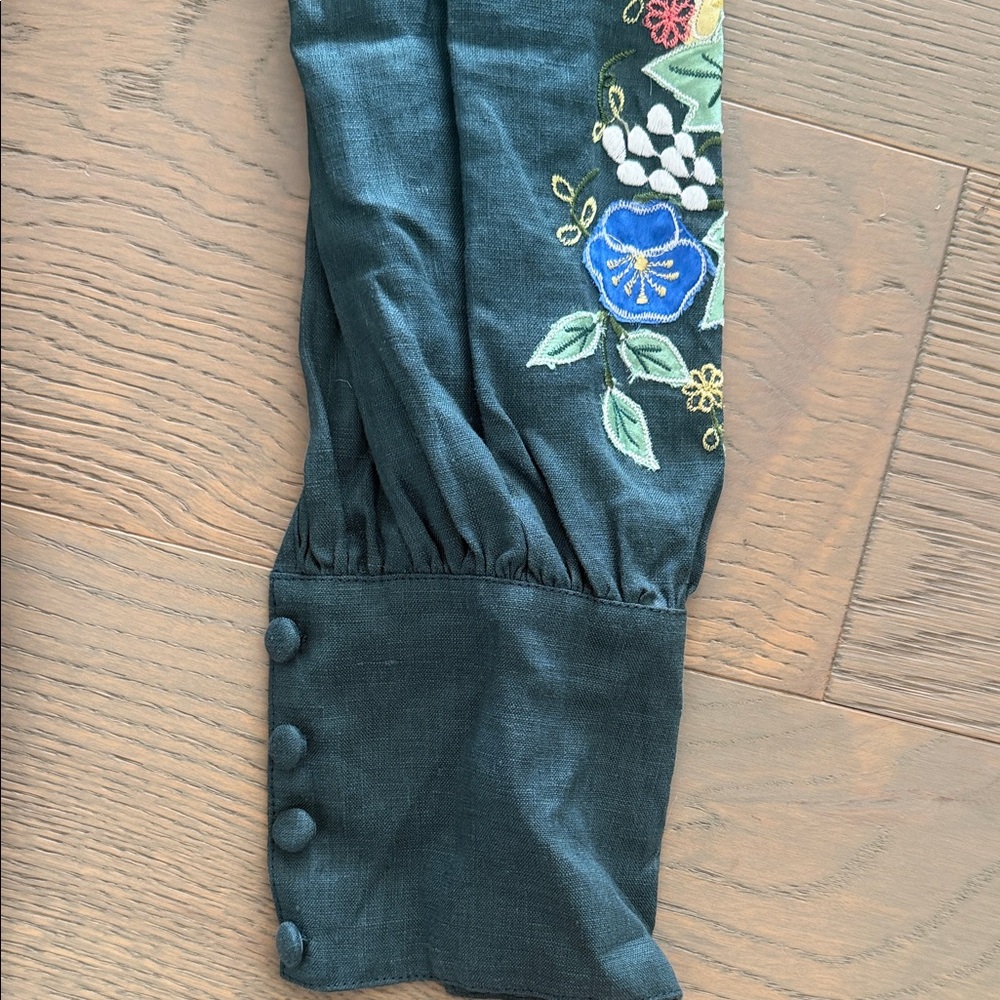 Rare CU Blue/Green She Rides Wild Horses jumpsuit BNWT - Picture 9 of 11